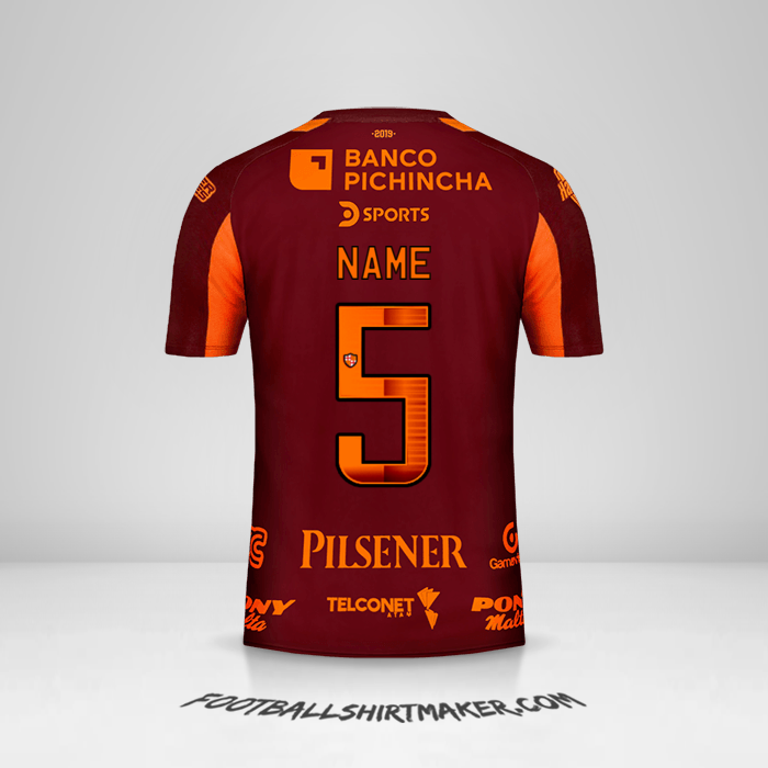 Shirt Barcelona SC 2019 Away -  name - 5