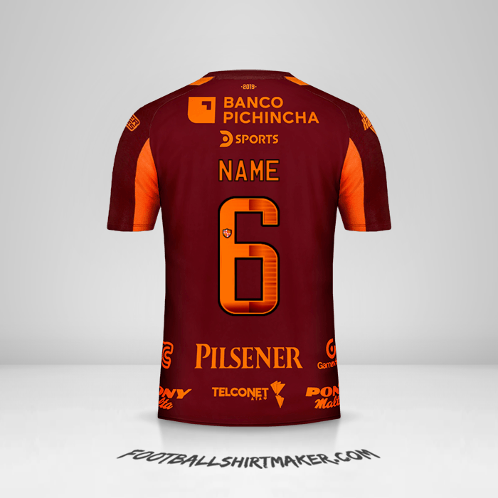 Shirt Barcelona SC 2019 Away -  name - 6