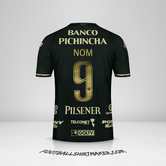 Maillot Barcelona SC 93 Ans -  nom - 9