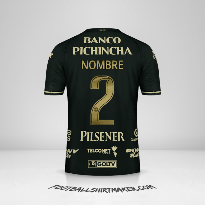 Jersey Barcelona SC 93 Años -  nombre - 2