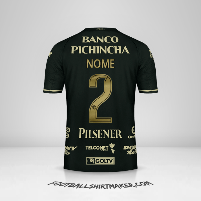 Maglia Barcelona SC 93 Anni -  nome - 2