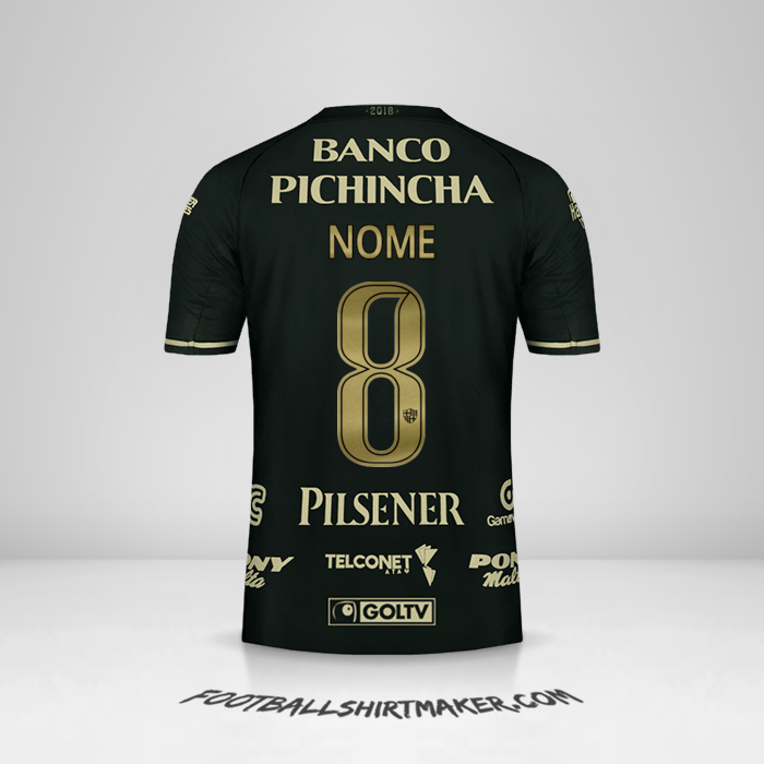 Maglia Barcelona SC 93 Anni -  nome - 8