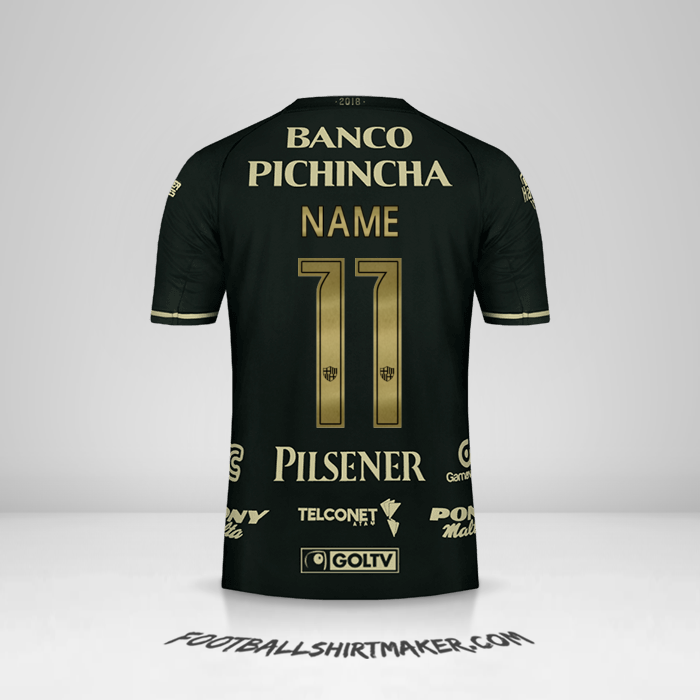 Trikot Barcelona SC 93 Jahre -  name - 11