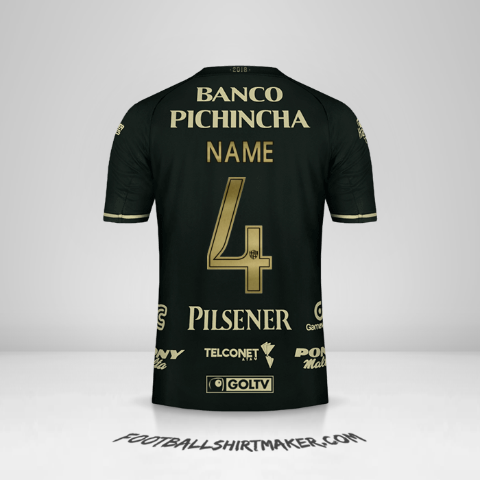 Trikot Barcelona SC 93 Jahre -  name - 4
