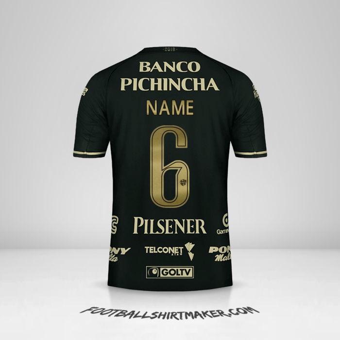 Shirt Barcelona SC 93 Years -  name - 6