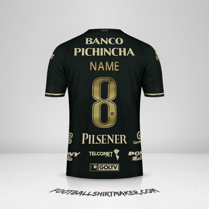 Trikot Barcelona SC 93 Jahre -  name - 8