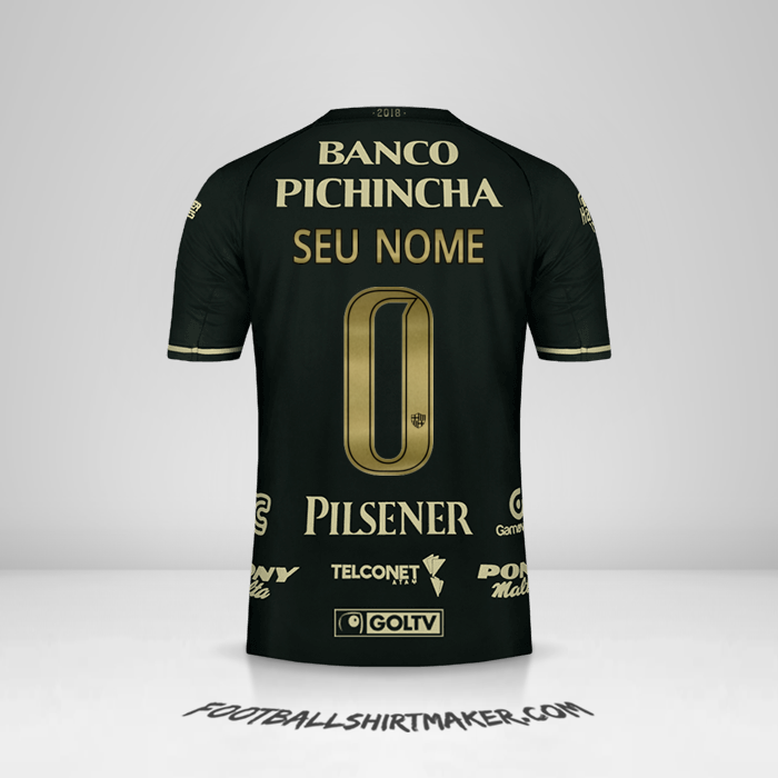 Camisa Barcelona SC 93 Años -  seu nome - 0