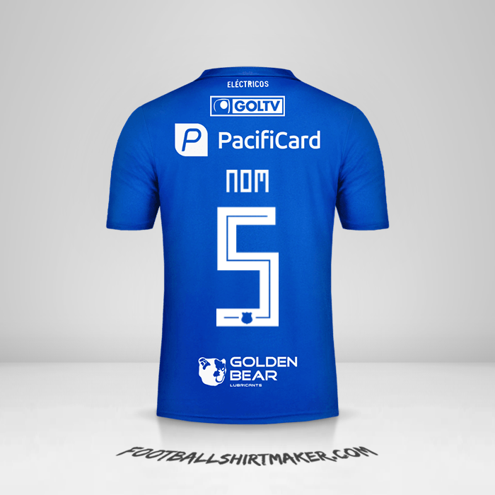 Maillot Emelec 2019 -  nom - 5