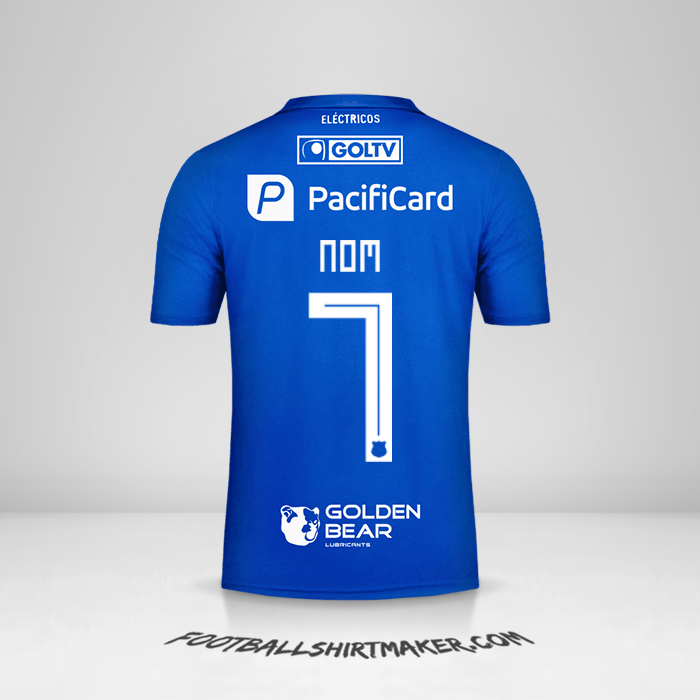Maillot Emelec 2019 -  nom - 7