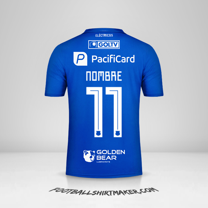 Jersey Emelec 2019 -  nombre - 11