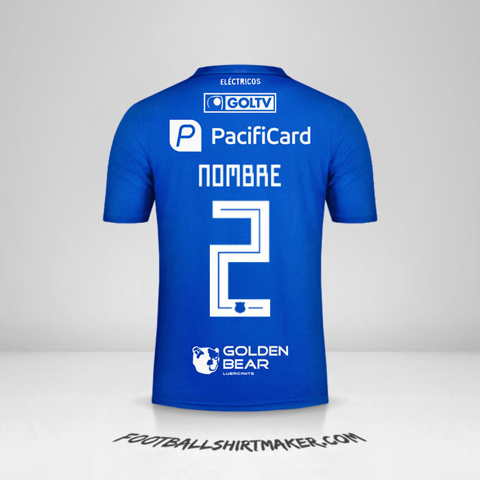 Jersey Emelec 2019 -  nombre - 2