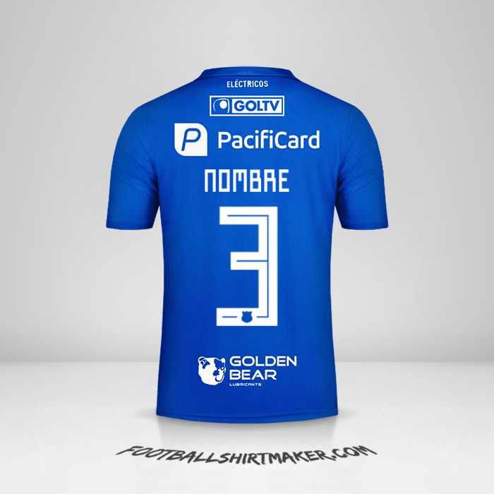 Jersey Emelec 2019 -  nombre - 3