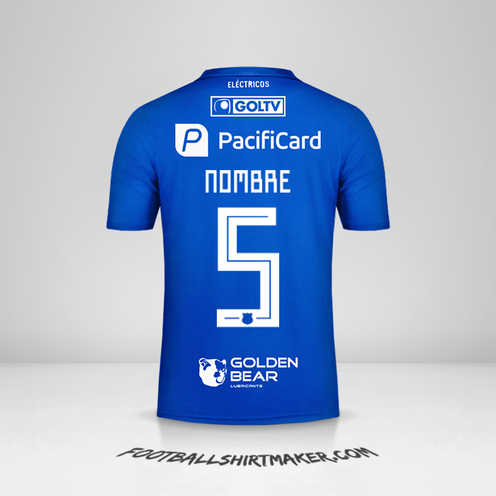 Camiseta Emelec 2019 -  nombre - 5