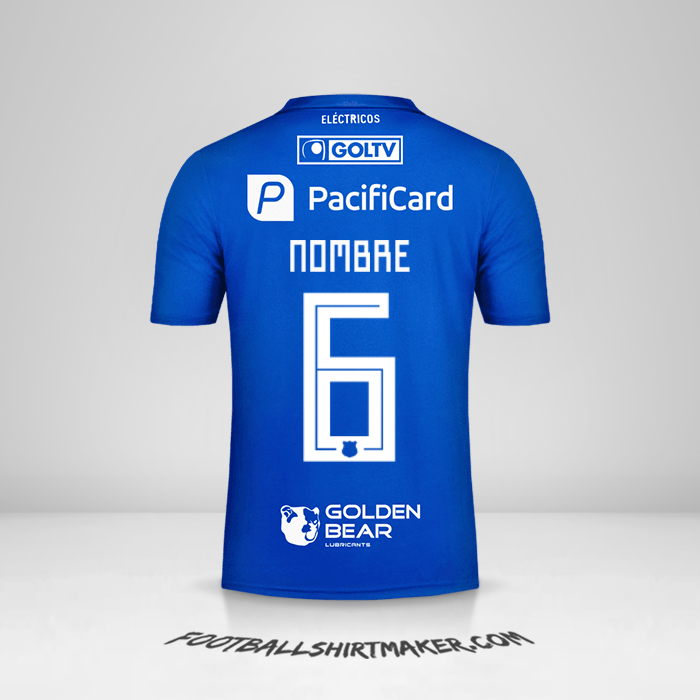 Camiseta Emelec 2019 -  nombre - 6