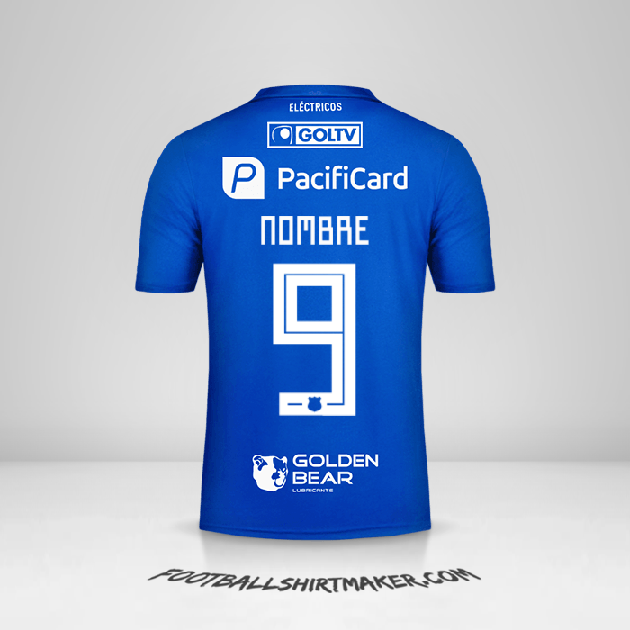 Jersey Emelec 2019 -  nombre - 9
