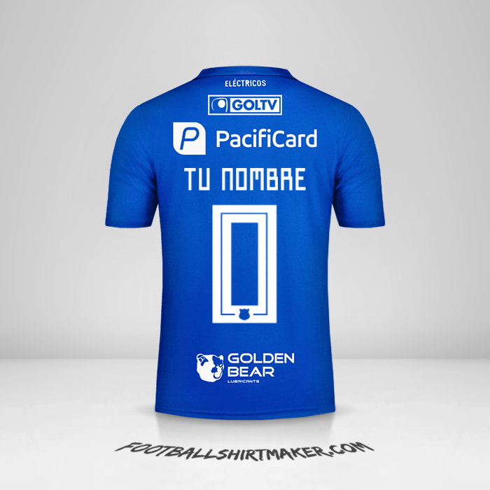 Jersey Emelec 2019 -  tu nombre - 0