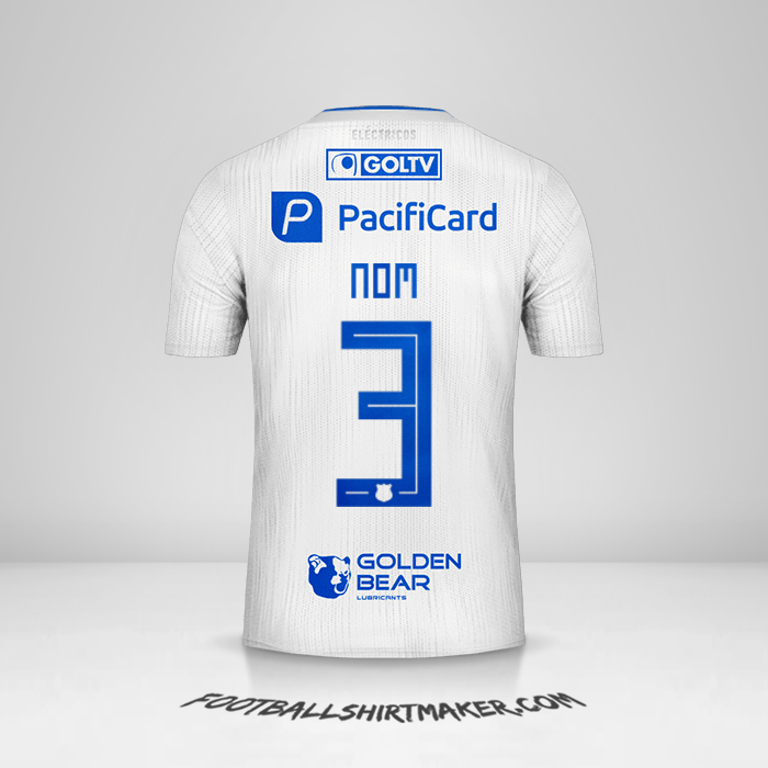 Maillot Emelec 2019 Extérieur -  nom - 3