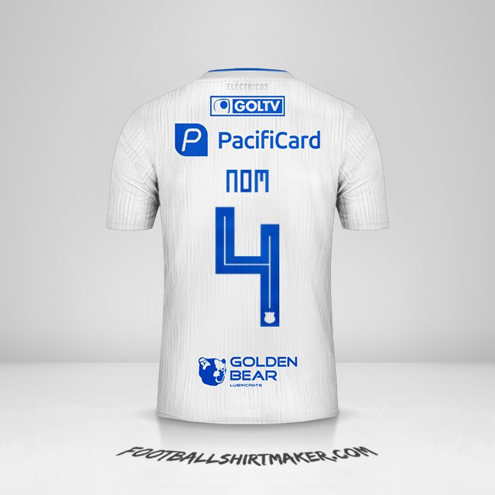 Maillot Emelec 2019 Extérieur -  nom - 4