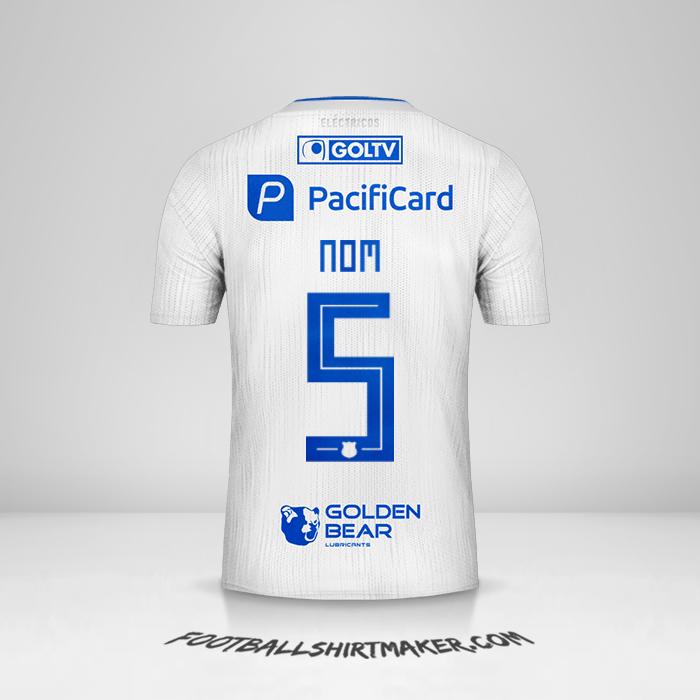 Maillot Emelec 2019 Extérieur -  nom - 5