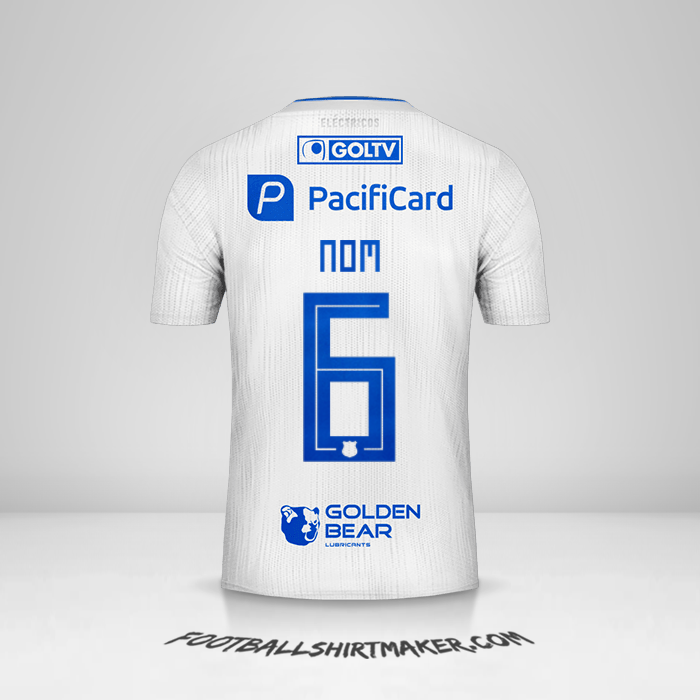 Maillot Emelec 2019 Extérieur -  nom - 6