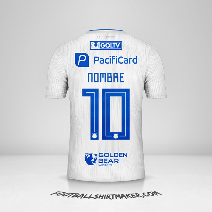 Camiseta Emelec 2019 Visita -  nombre - 10
