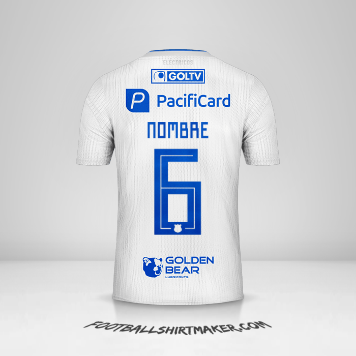 Jersey Emelec 2019 Visita -  nombre - 6