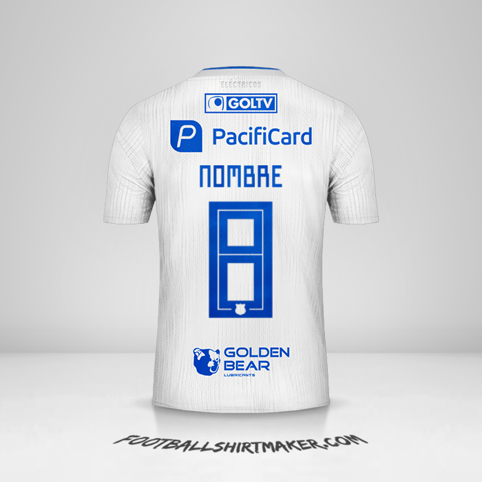 Jersey Emelec 2019 Visita -  nombre - 8