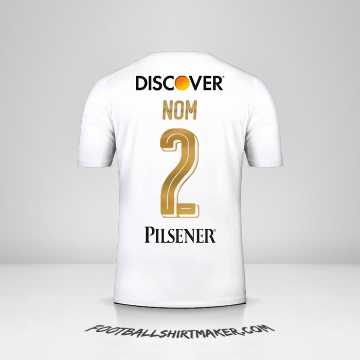 Maillot Liga de Quito 2018 -  nom - 2