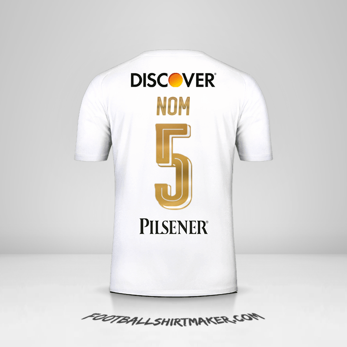 Maillot Liga de Quito 2018 -  nom - 5