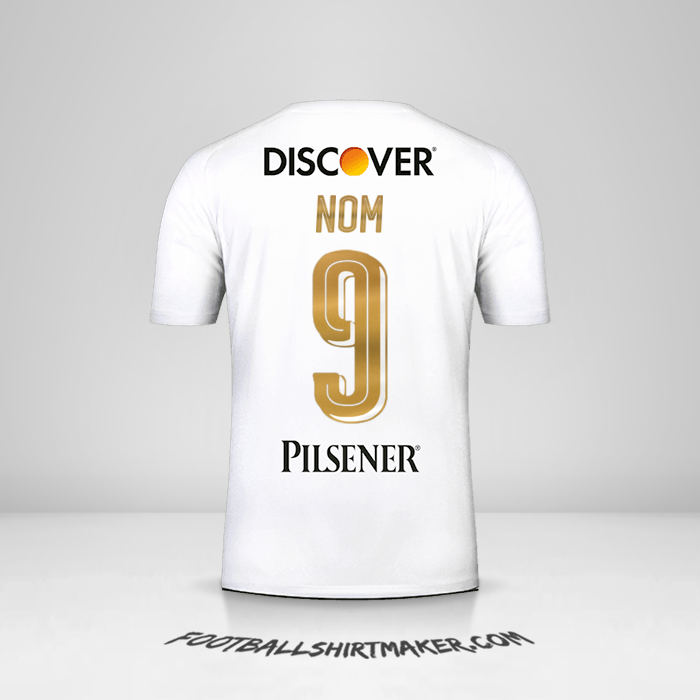 Maillot Liga de Quito 2018 -  nom - 9
