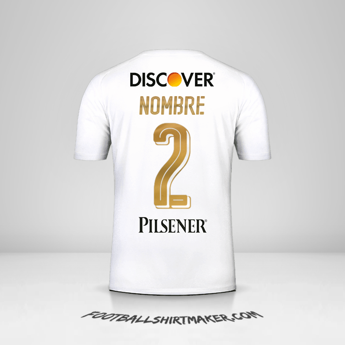 Jersey Liga de Quito 2018 -  nombre - 2