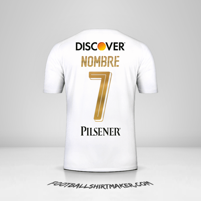 Jersey Liga de Quito 2018 -  nombre - 7