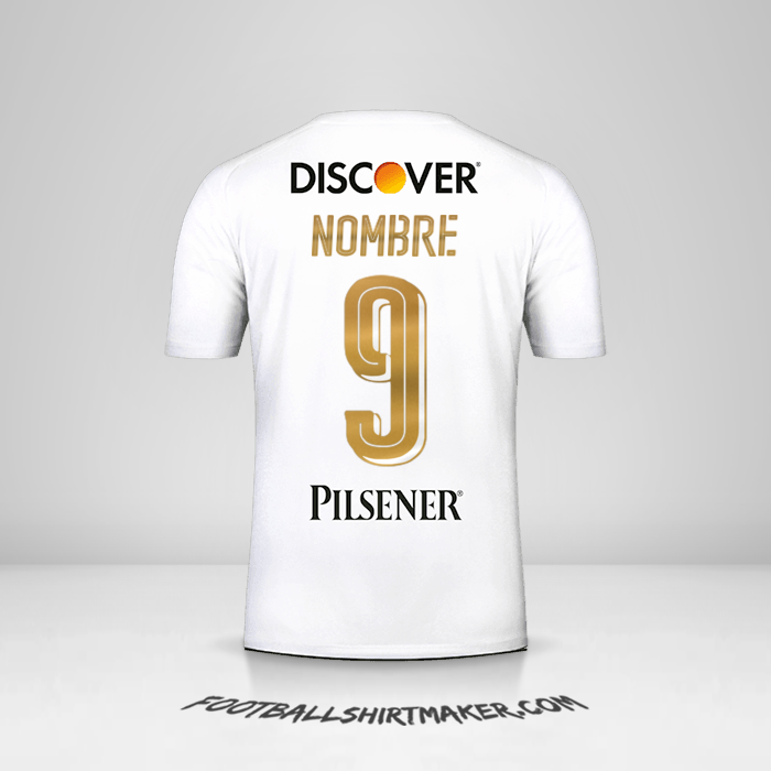 Jersey Liga de Quito 2018 -  nombre - 9