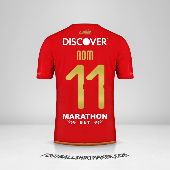 Maillot Liga de Quito 2019 Extérieur -  nom - 11