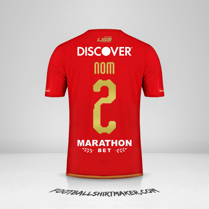 Maillot Liga de Quito 2019 Extérieur -  nom - 2