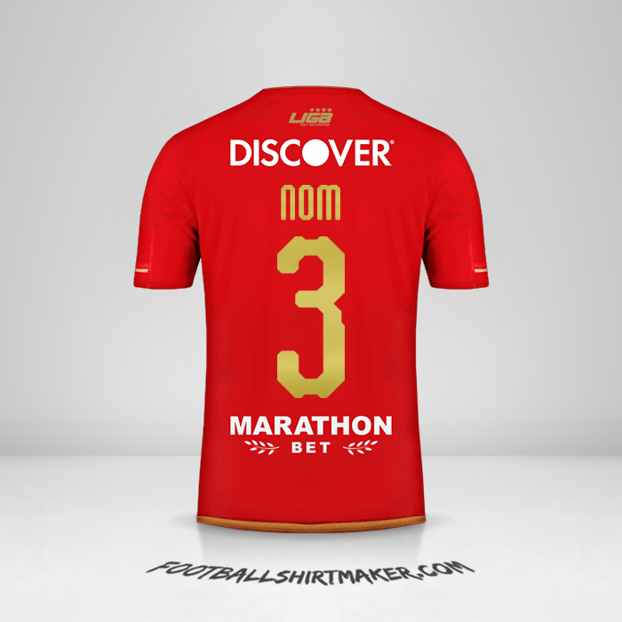 Maillot Liga de Quito 2019 Extérieur -  nom - 3