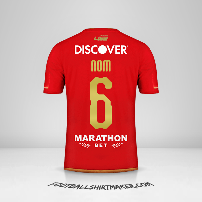 Maillot Liga de Quito 2019 Extérieur -  nom - 6