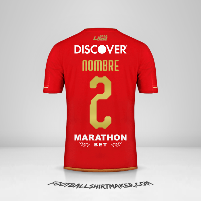 Jersey Liga de Quito 2019 Visita -  nombre - 2