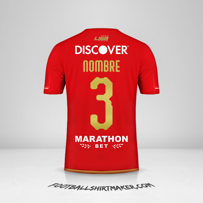 Camiseta Liga de Quito 2019 Visita -  nombre - 3