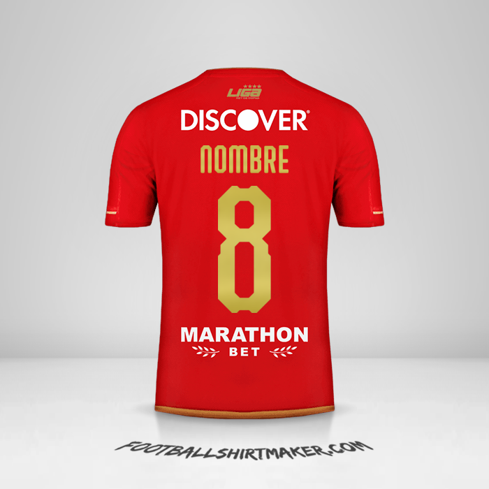Jersey Liga de Quito 2019 Visita -  nombre - 8