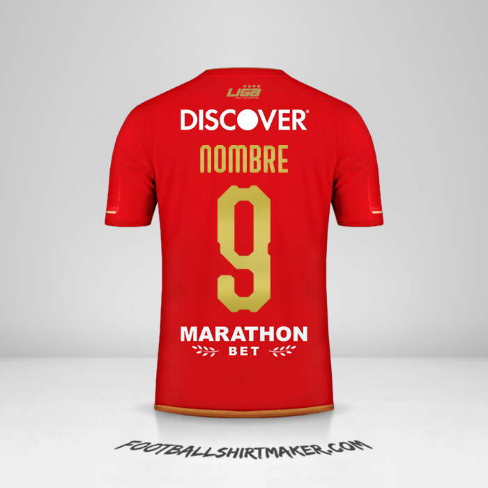 Jersey Liga de Quito 2019 Visita -  nombre - 9