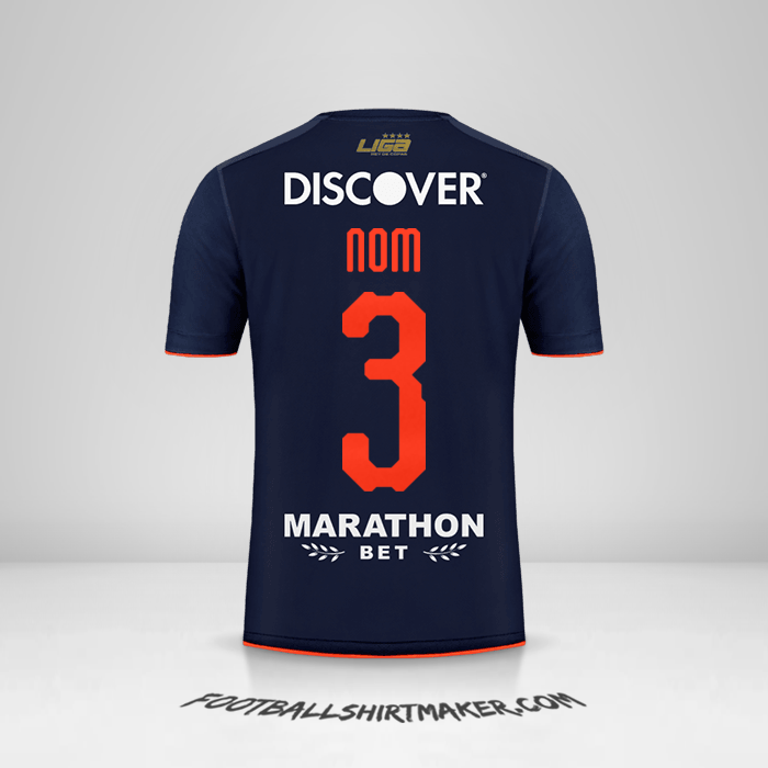 Maillot Liga de Quito Copa 2019 -  nom - 3