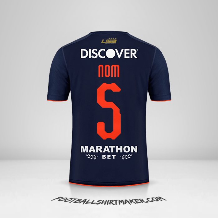 Maillot Liga de Quito Copa 2019 -  nom - 5