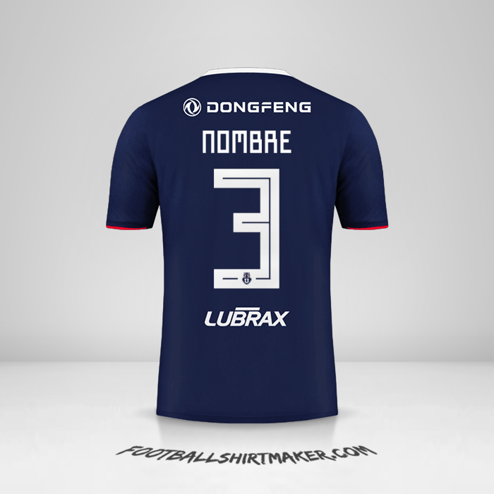 Camiseta Universidad de Chile 2019 -  nombre - 3