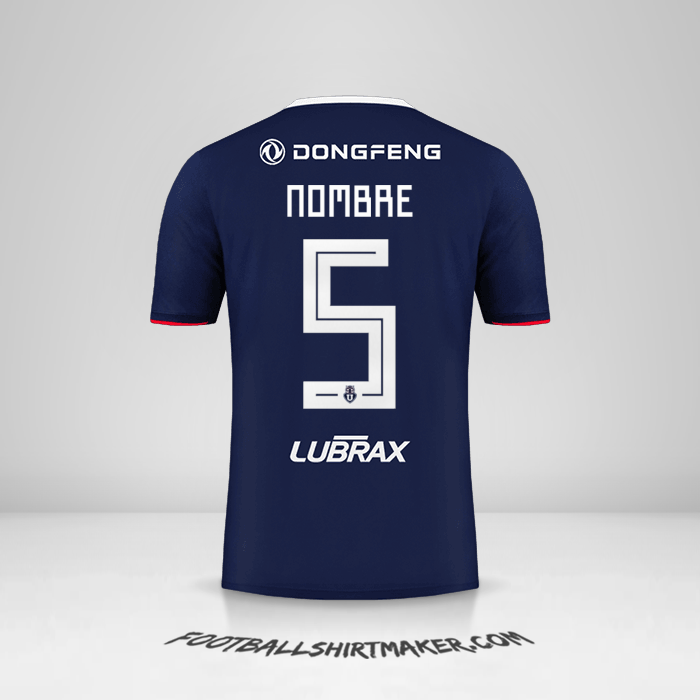 Camiseta Universidad de Chile 2019 -  nombre - 5
