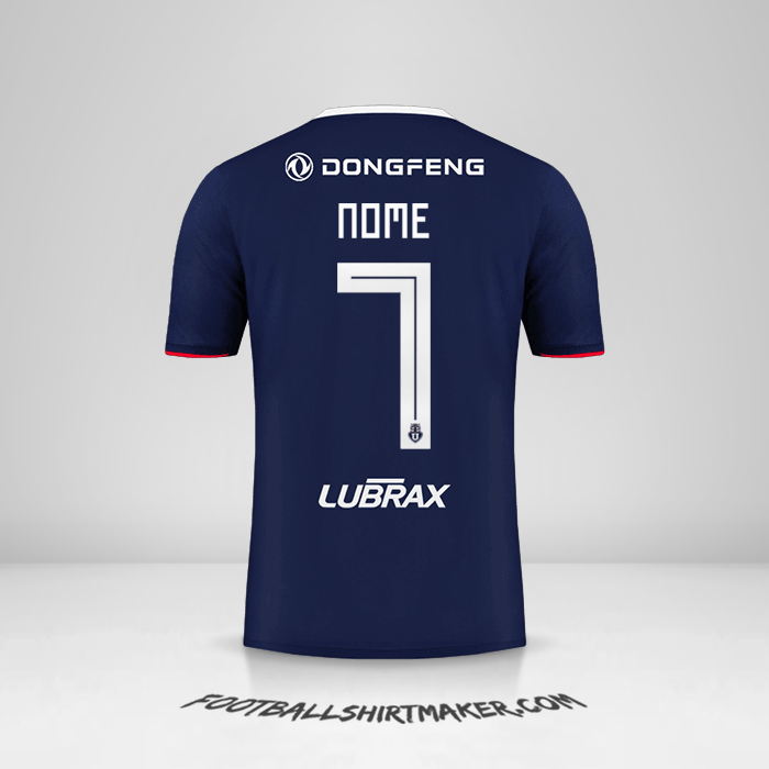 Camisola Universidad de Chile 2019 -  nome - 7