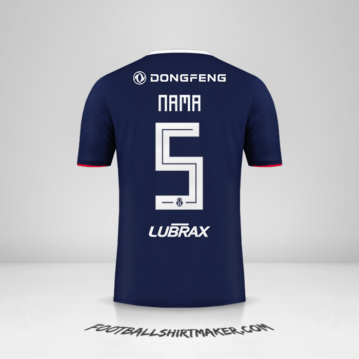 Jersey Universidad de Chile 2019 -  nama - 5
