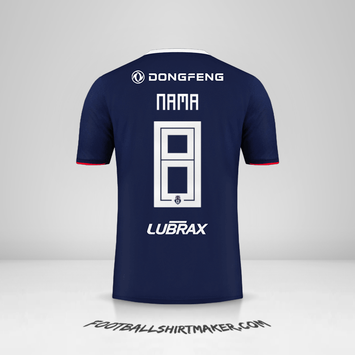 Jersey Universidad de Chile 2019 -  nama - 8