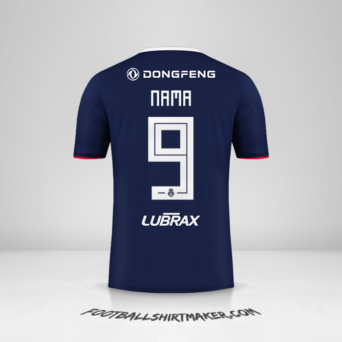 Jersey Universidad de Chile 2019 -  nama - 9