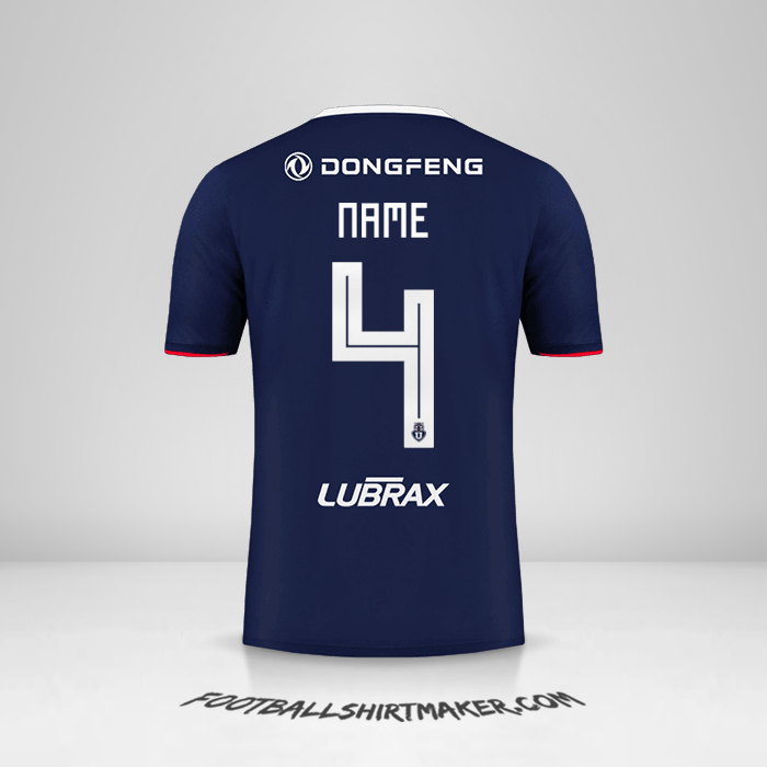 Jersey Universidad de Chile 2019 -  name - 4